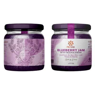 dulce de arandano con yacon y stevia