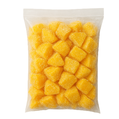 mango entero congelado